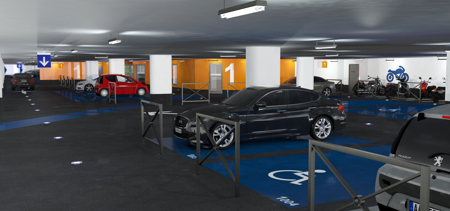 PARKING SOUTERRAIN / Vinci